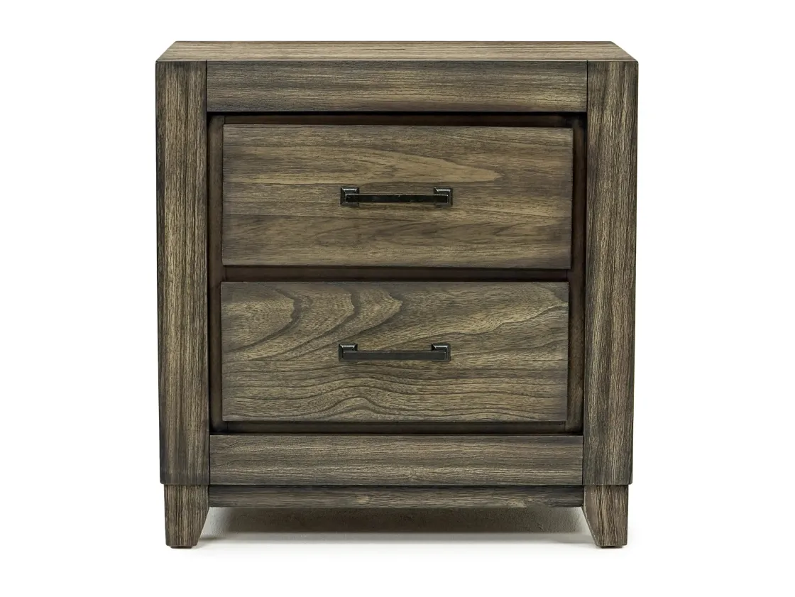 Mor Furniture Ashland Nightstand In Gray