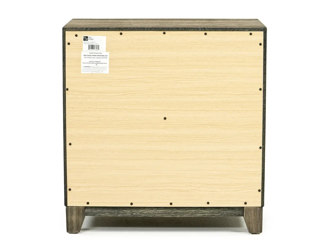 Mor Furniture Ashland Nightstand In Gray