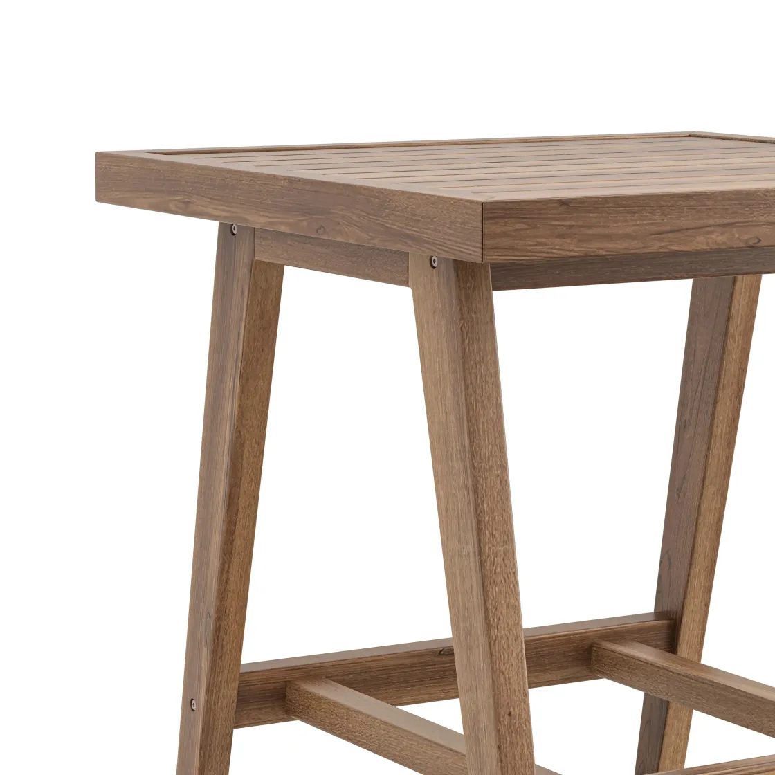 Mor Furniture Ashton Outdoor End Table In Brown