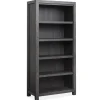 Mor Furniture Aspen Valley Bookcase In Ravenwood Black