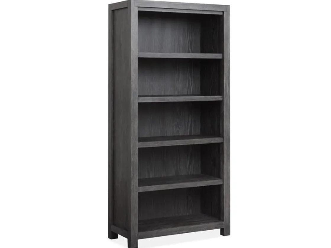 Mor Furniture Aspen Valley Bookcase In Ravenwood Black