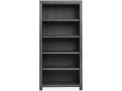 Mor Furniture Aspen Valley Bookcase In Ravenwood Black
