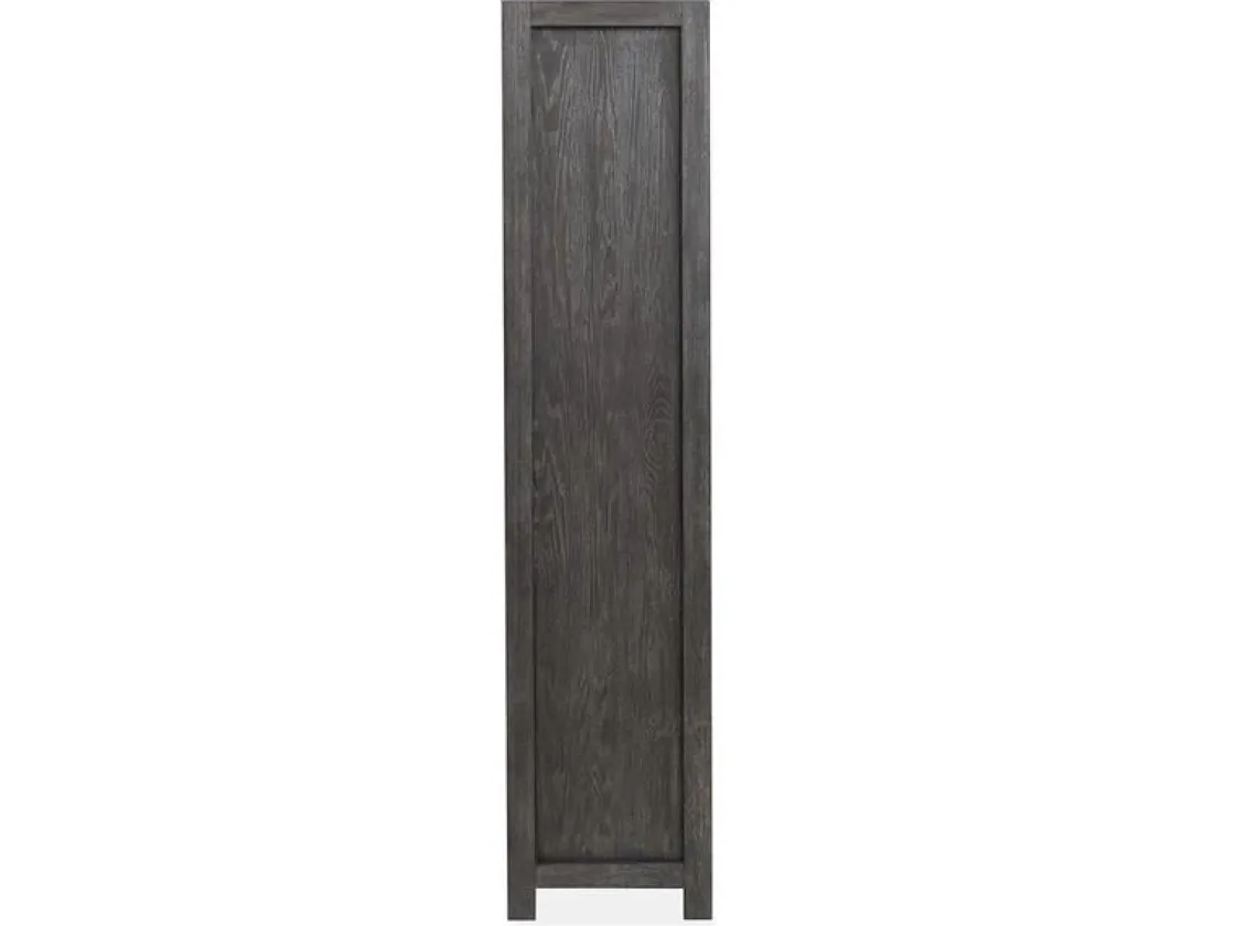Mor Furniture Aspen Valley Bookcase In Ravenwood Black