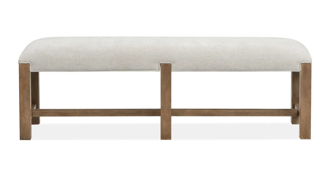 Mor Furniture Aspen Valley Dining Bench In Ravenwood Black