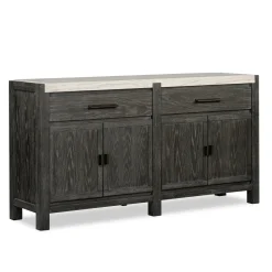 Mor Furniture Aspen Valley Sideboard In Sierra Brown