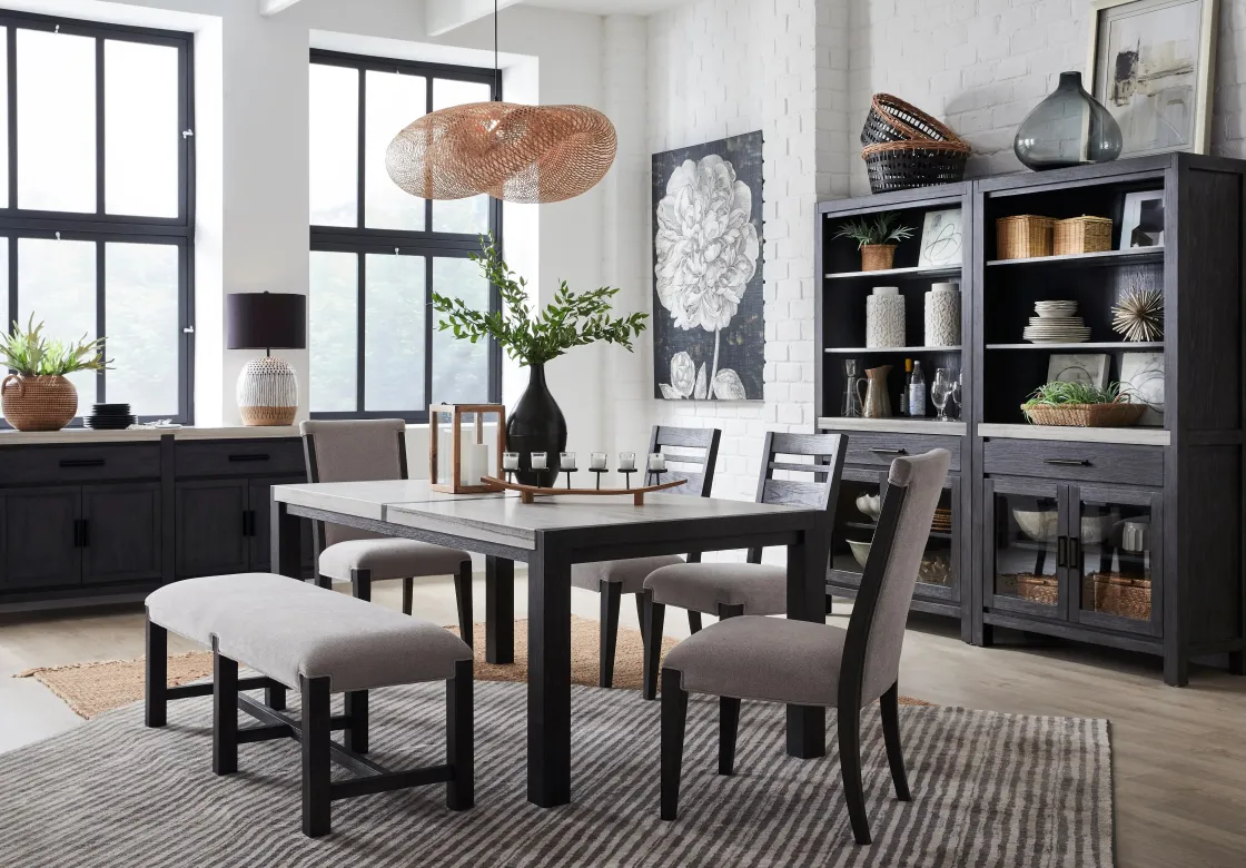 Mor Furniture Aspen Valley Sideboard In Sierra Brown