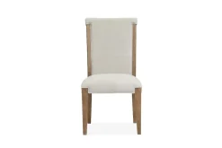 Mor Furniture Aspen Valley Trestle Dining Table & 6 Chairs In Ravenwood Black