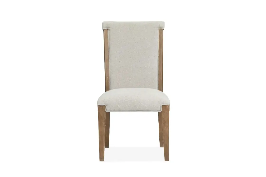 Mor Furniture Aspen Valley Trestle Dining Table & 6 Chairs In Ravenwood Black