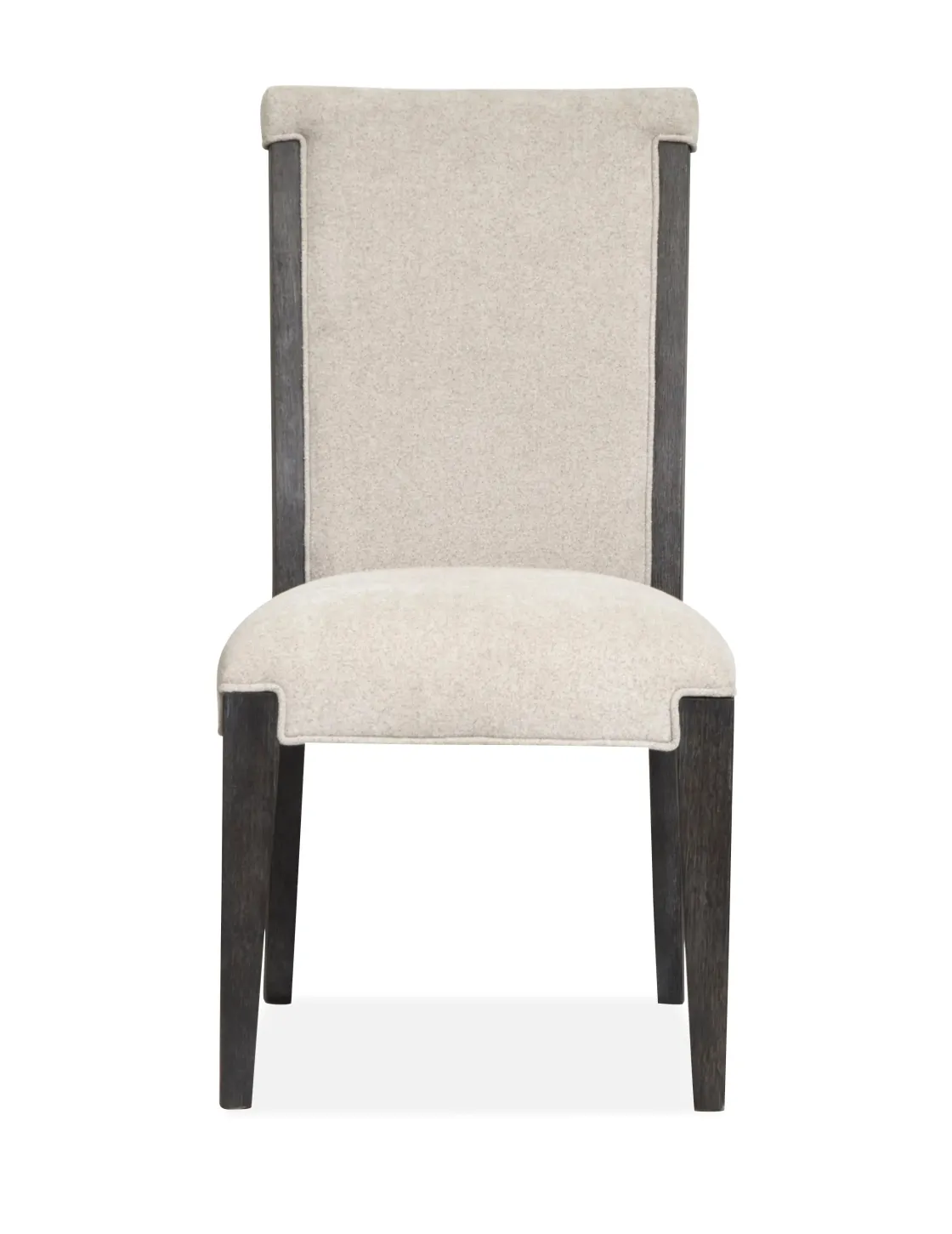 Mor Furniture Aspen Valley Trestle Dining Table, 4 Chairs & 2 Upholstered Chairs In Ravenwood Black