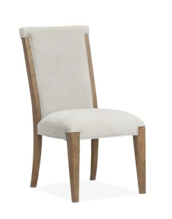 Mor Furniture Aspen Valley Trestle Dining Table, 4 Chairs & 2 Upholstered Chairs In Ravenwood Black