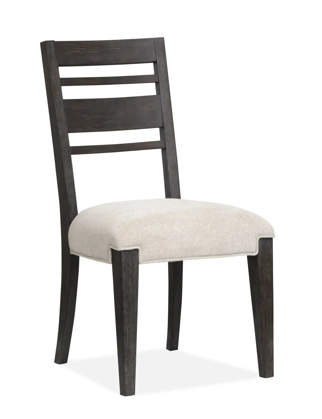 Mor Furniture Aspen Valley Trestle Dining Table, 4 Chairs & 2 Upholstered Chairs In Ravenwood Black