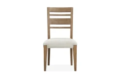 Mor Furniture Aspen Valley Trestle Dining Table & 4 Chairs In Ravenwood Black