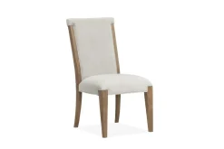 Mor Furniture Aspen Valley Trestle Dining Table, 4 Chairs & Bench In Sierra Brown