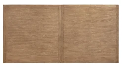 Mor Furniture Aspen Valley Trestle Dining Table In Sierra Brown