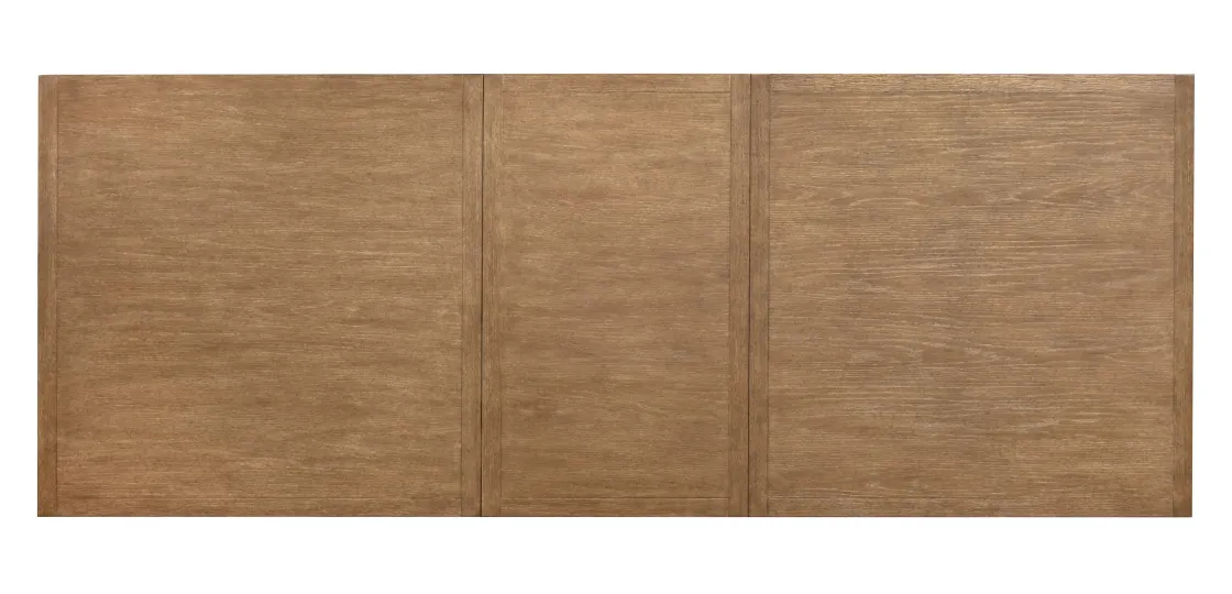 Mor Furniture Aspen Valley Trestle Dining Table In Sierra Brown