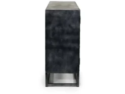 Mor Furniture Astral 3 Door Accent Cabinet In Gray