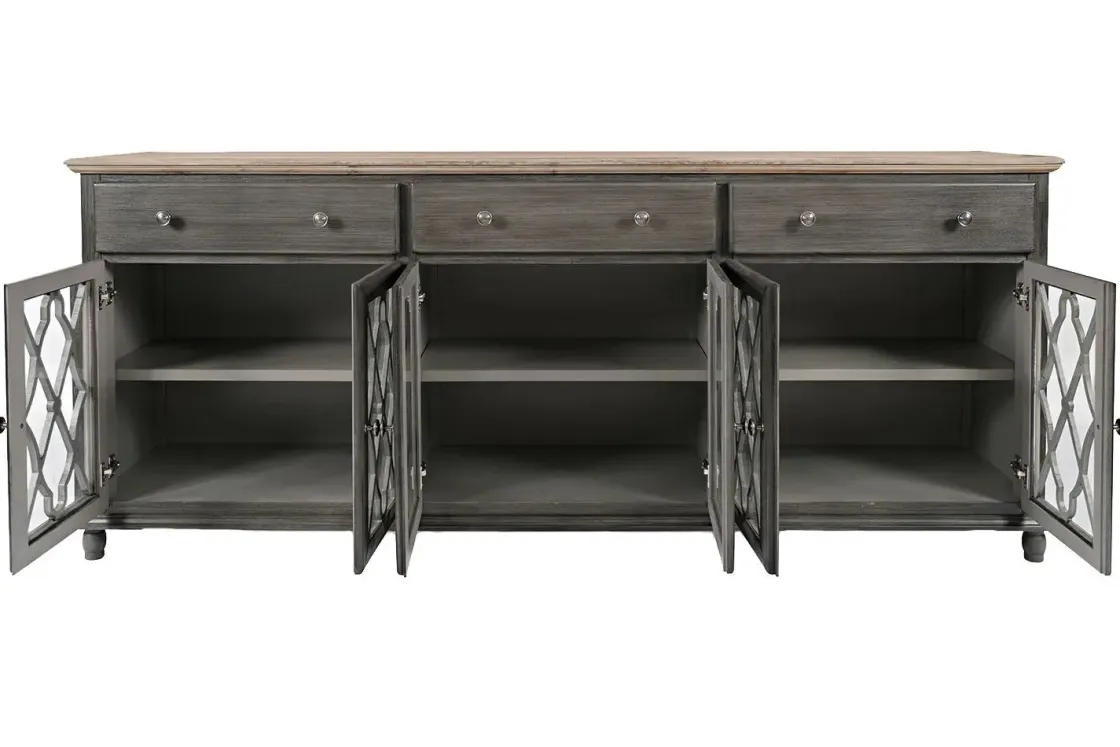 Mor Furniture Aurora 6 Door Console In