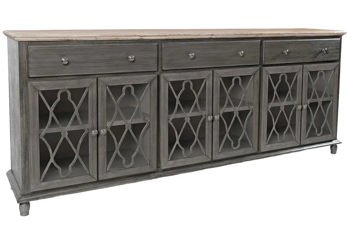 Mor Furniture Aurora 6 Door Console In