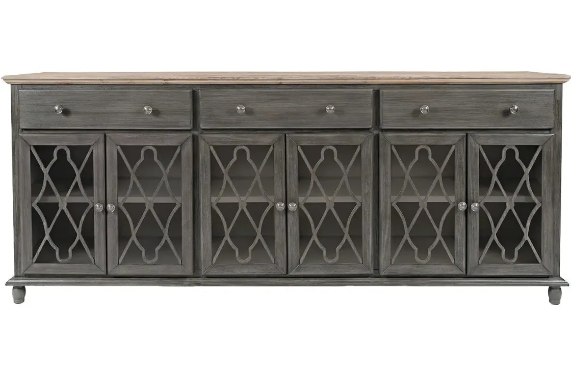 Mor Furniture Aurora 6 Door Console In