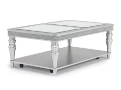Mor Furniture Avril Coffee Table In Silver