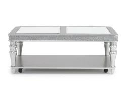 Mor Furniture Avril Coffee Table In Silver