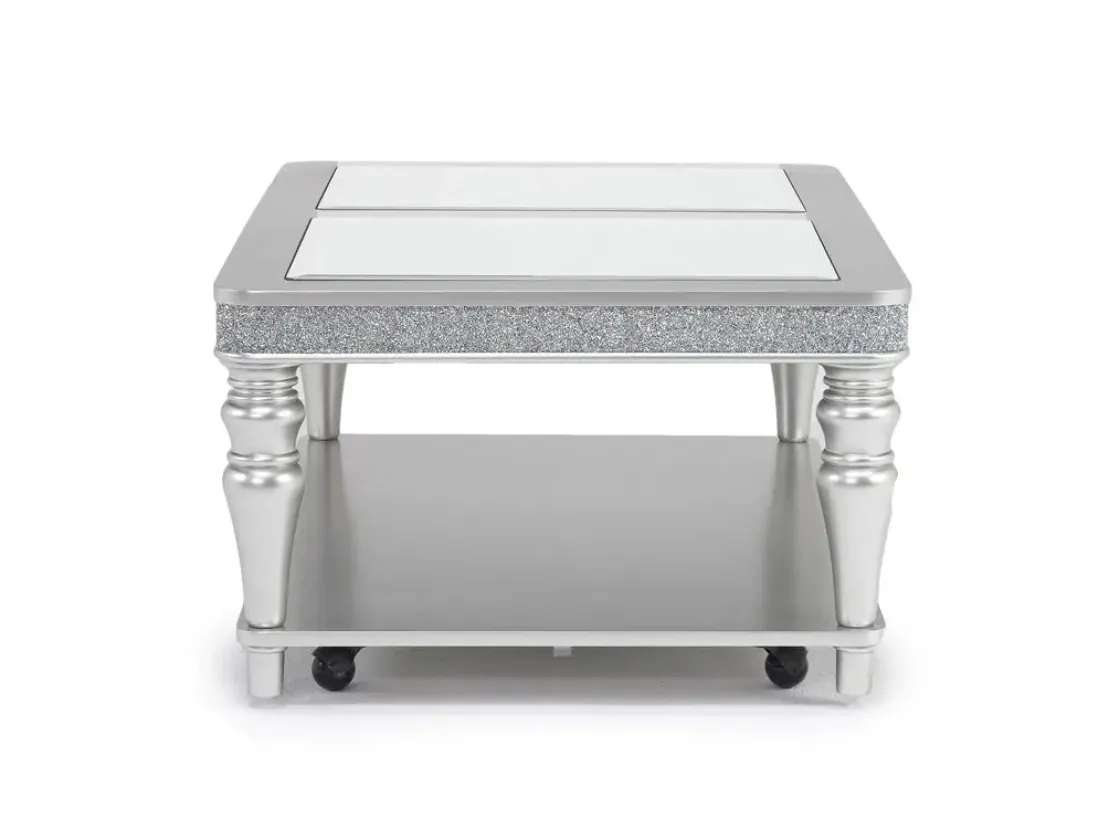 Mor Furniture Avril Coffee Table In Silver