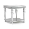 Mor Furniture Avril End Table In Silver