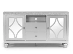 Mor Furniture Avril Media Console In Silver, 70 Inch