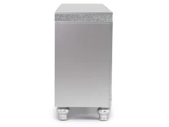 Mor Furniture Avril Media Console In Silver, 70 Inch
