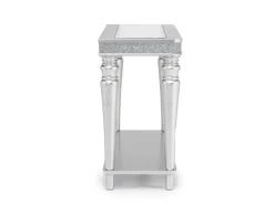 Mor Furniture Avril Sofa Table In Silver