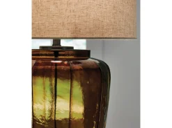 Mor Furniture Bainmore Table Lamp In Amber
