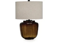Mor Furniture Bainmore Table Lamp In Amber