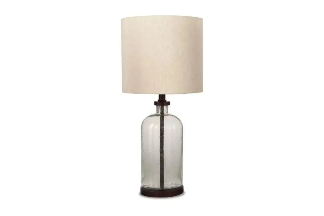 Mor Furniture Bandile Lamp In Clear Bronze Finish