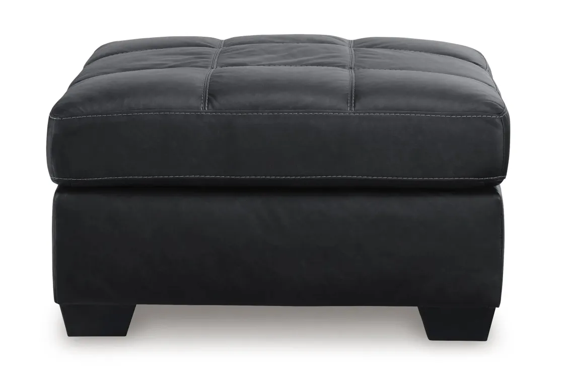 Mor Furniture Barlin Mills Ottoman In Carbon