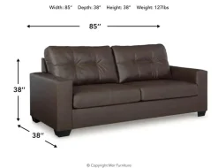 Mor Furniture Barlin Mills Sofa In Carbon
