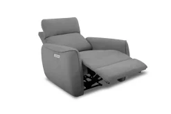 Mor Furniture Barlowe 2 Power Recliner In Madura Slate