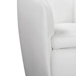 Mor Furniture Barolo Leather Swivel Club Chair In Caramel