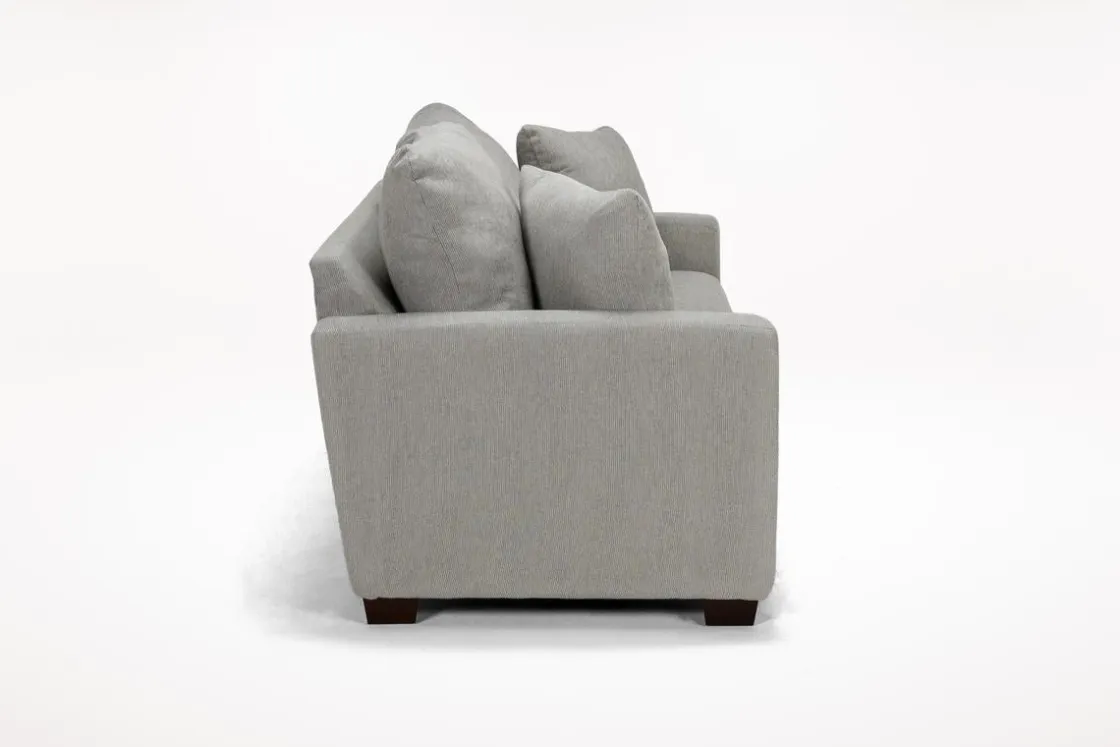 Mor Furniture Barrett Loveseat In Fisk Smoke