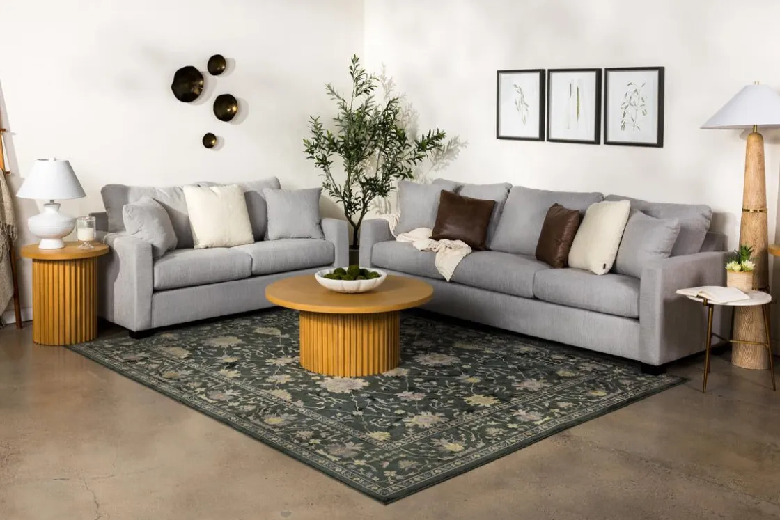 Mor Furniture Barrett Loveseat In Fisk Smoke