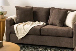 Mor Furniture Barrett Sofa & Loveseat In Fisk Mushroom
