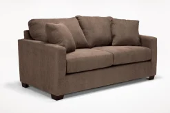 Mor Furniture Barrett Sofa & Loveseat In Fisk Mushroom