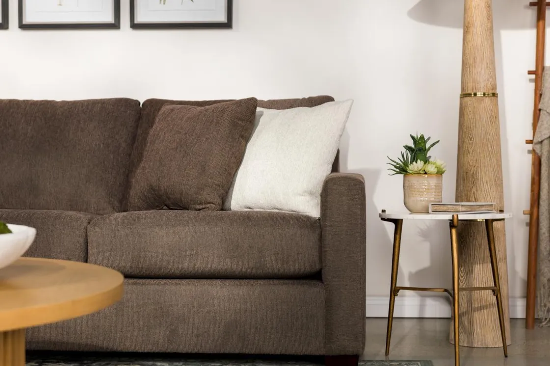 Mor Furniture Barrett Sofa In Fisk Mushroom