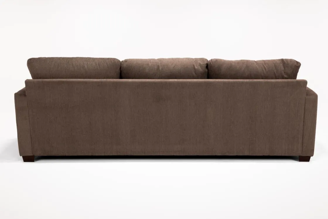 Mor Furniture Barrett Sofa In Fisk Mushroom