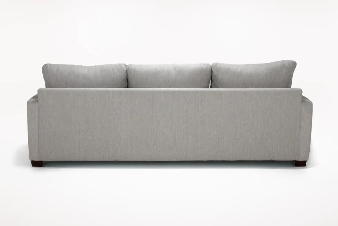 Mor Furniture Barrett Sofa In Fisk Mushroom