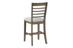 Mor Furniture Barry Counter Height Dining Table, 4 Stools & Bench In Light Brown