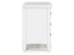 Mor Furniture Bay Creek 3 Drawer Nightstand In Light Gray