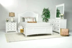 Mor Furniture Bay Creek 3 Drawer Nightstand In Light Gray