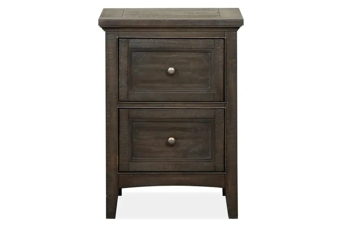 Mor Furniture Bay Creek 3 Drawer Nightstand In Light Gray