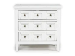 Mor Furniture Bay Creek 3 Drawer Nightstand In Light Gray
