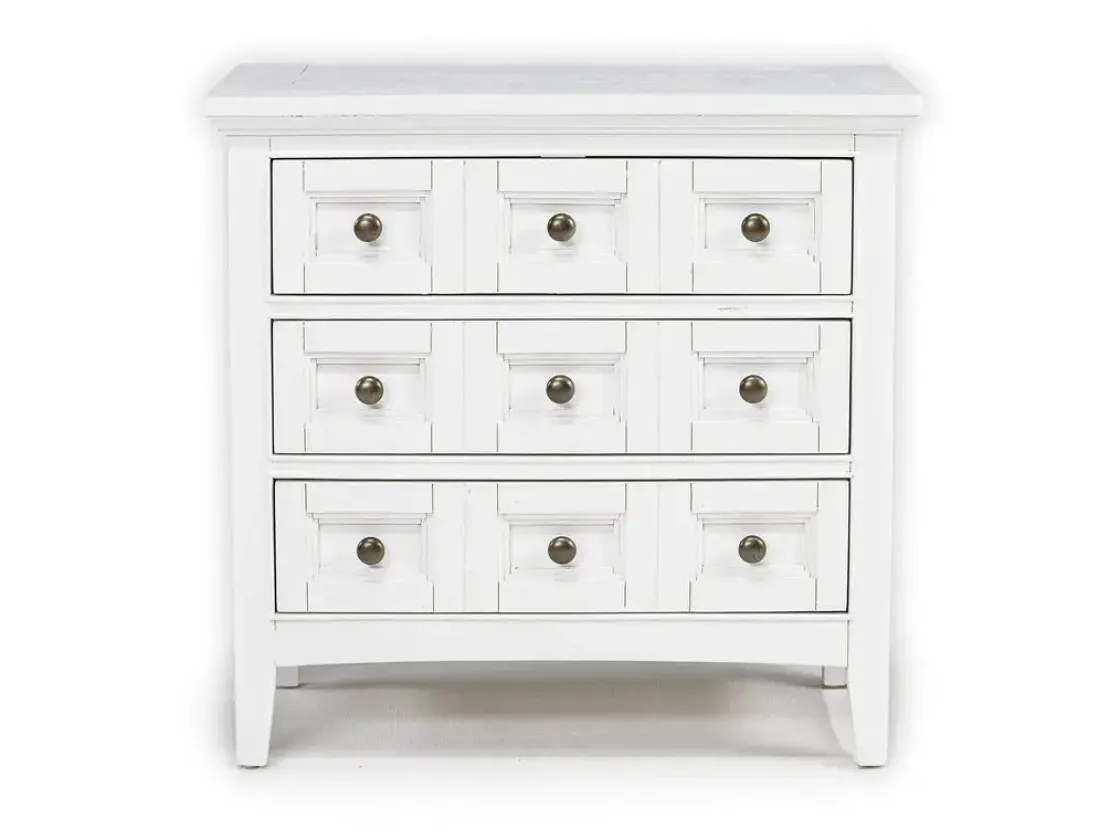 Mor Furniture Bay Creek 3 Drawer Nightstand In Light Gray